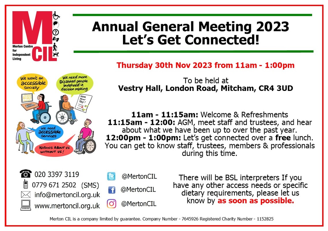 AGM leaflet