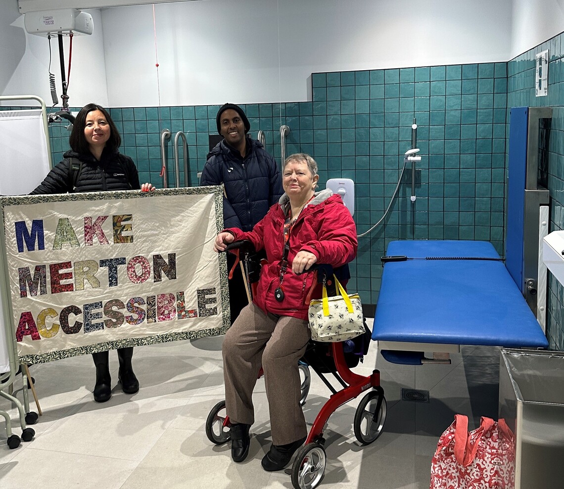 Access Champions inside of Wimbled Quarters new Changing Places Toilet 