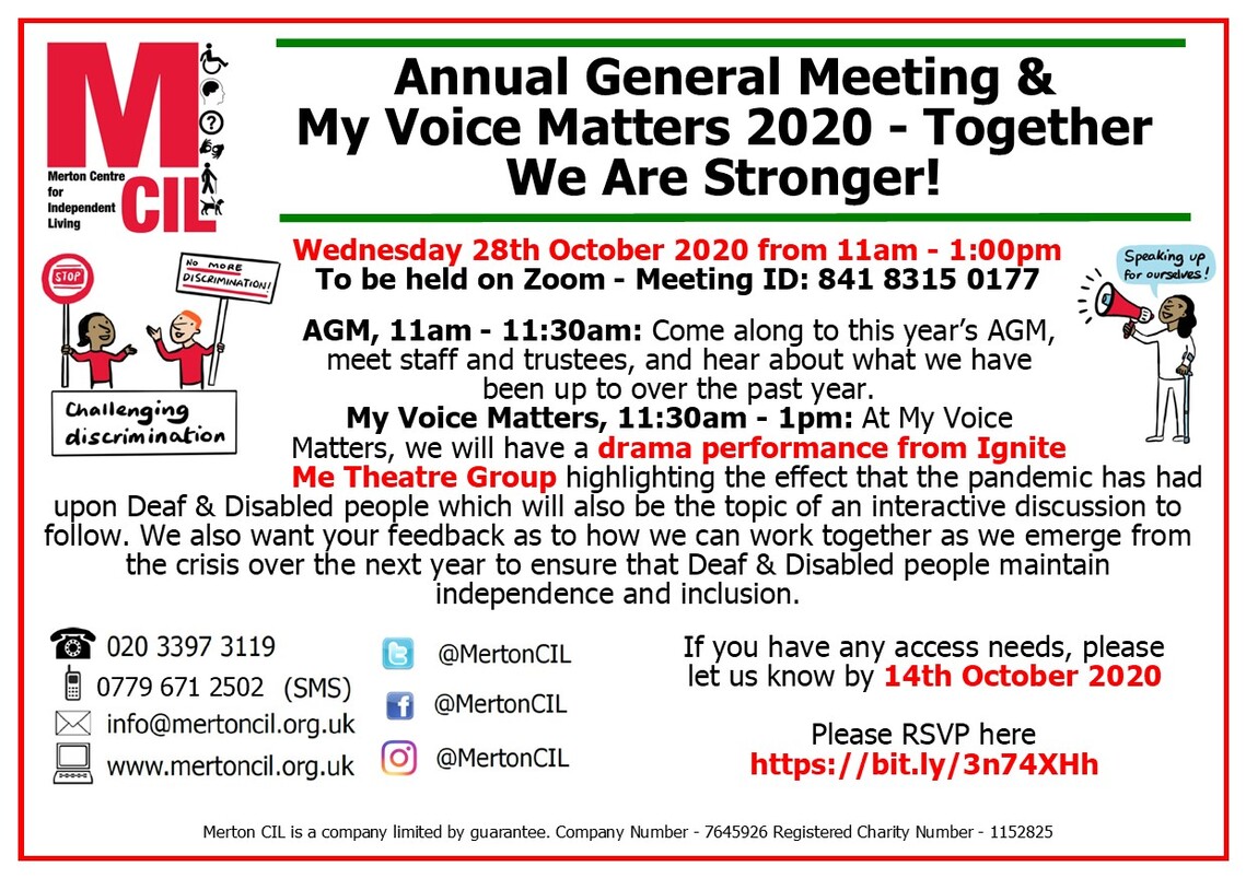 AGM 2020 Leaflet