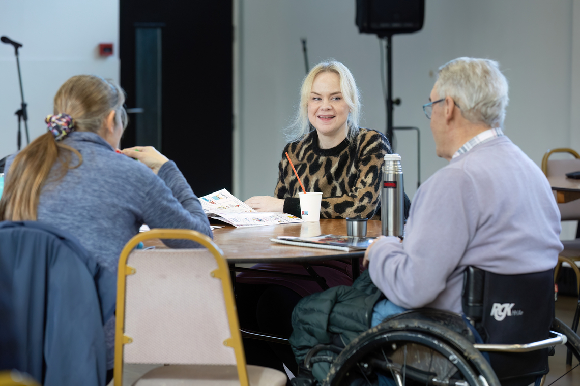 Vice Chair Kirstin at AGM 