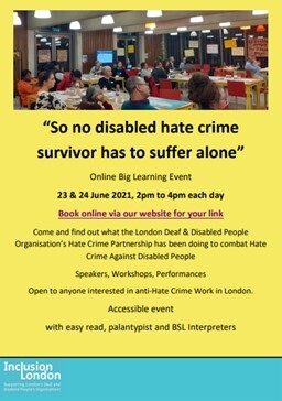 Hate Crime Big Learning 