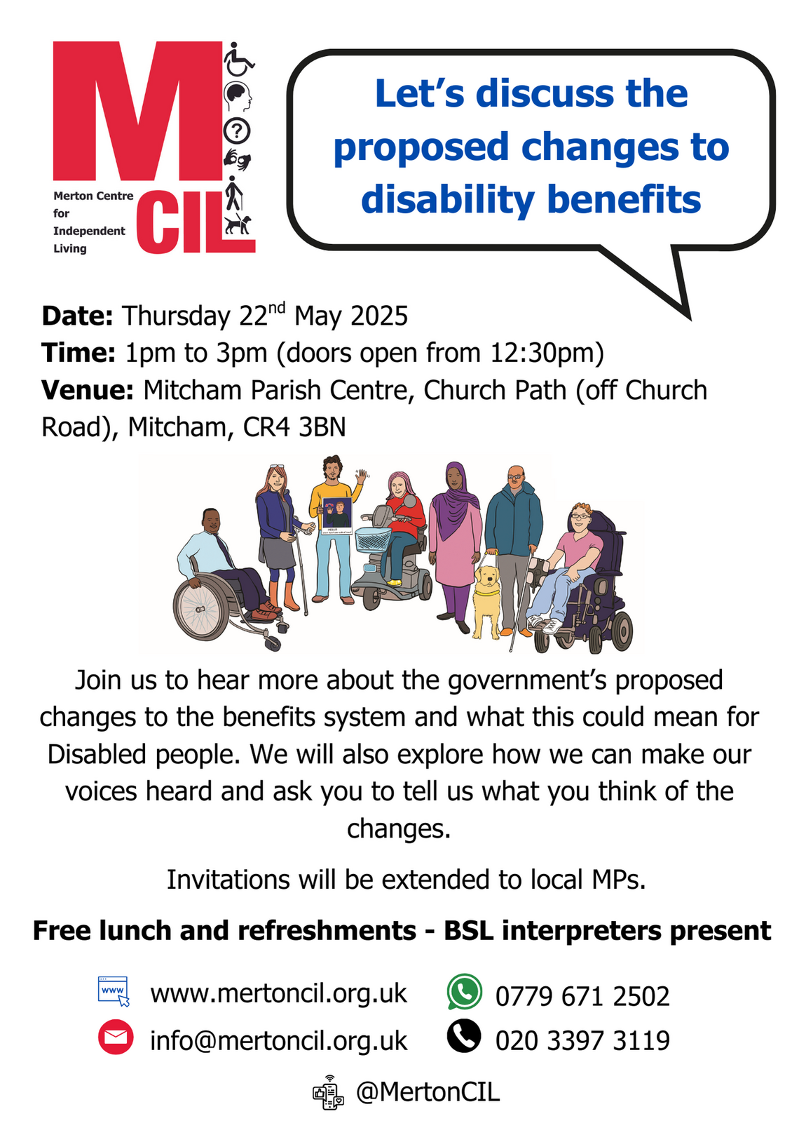 Policy Event Leaflet - May 2025 