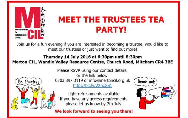 Trustees Tea Party 